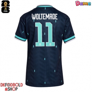 Tyskland Nick Woltemade #11 Udebanetrøje Dame VM 2026 Kort ærmer